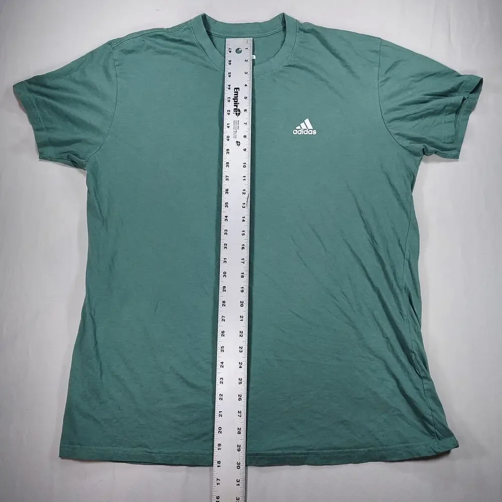 Adidas Golf Short Sleeve Green Tee T-Shirt Size 2XL Mens